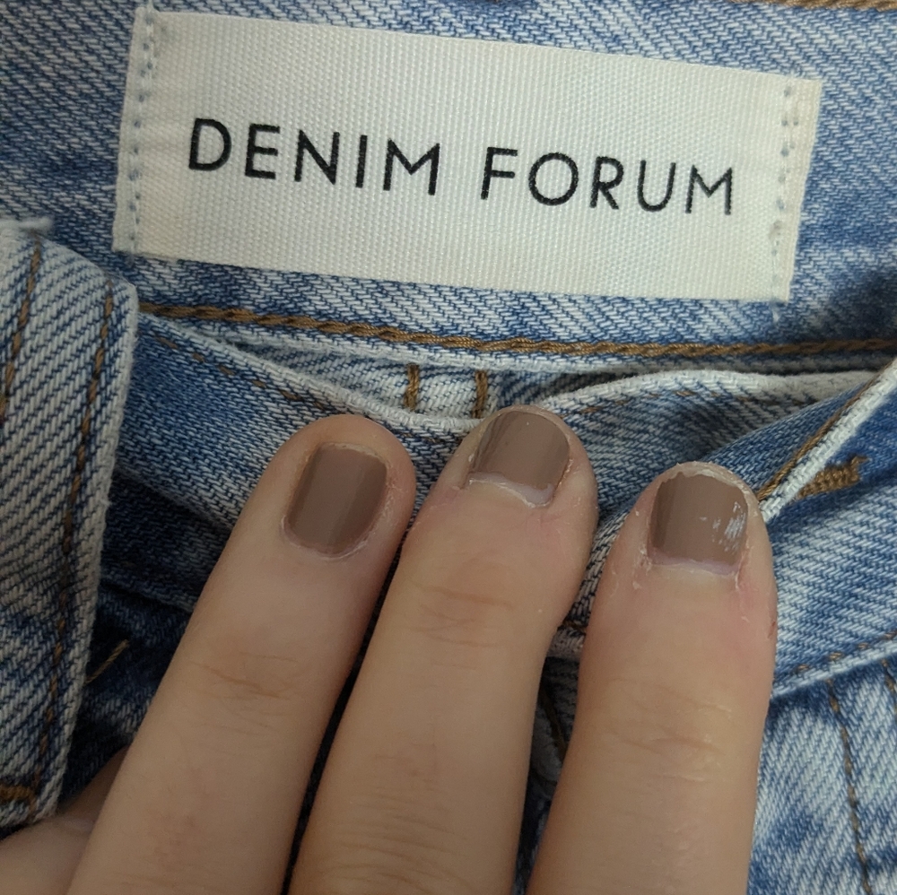 Aritzia Denim Forum The Joni High Rise Loose Size 27 - Picture 6 of 8